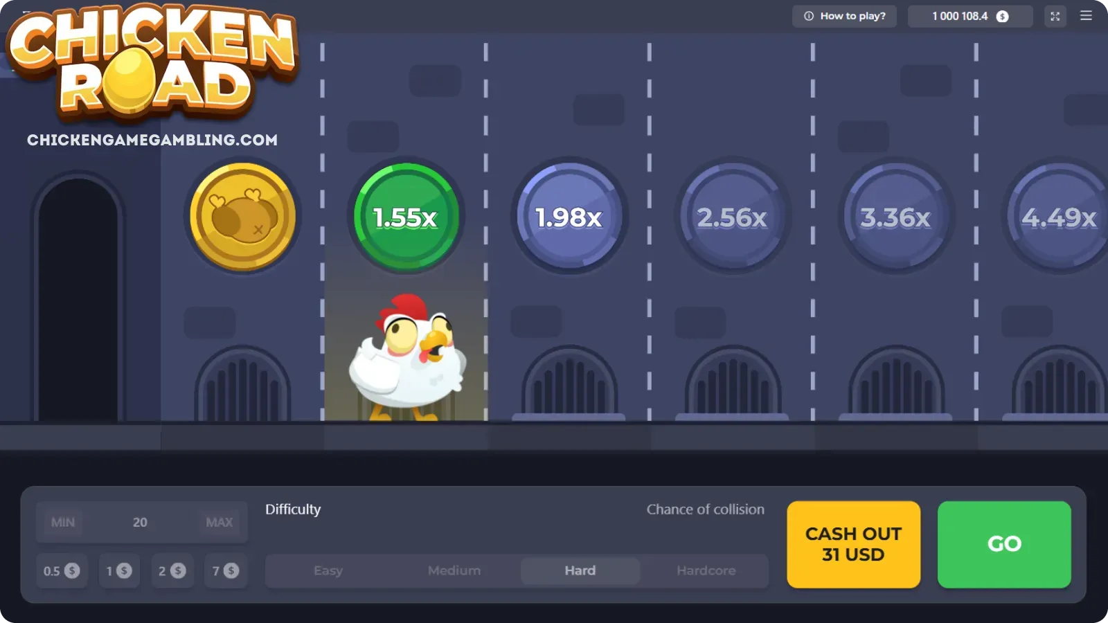 Ecrã de jogo único